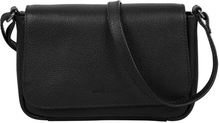 Burkely Antique Avery Isa Crossbody Flap black damestas Zwart - H 13 x B 21 x D 4.5 cm