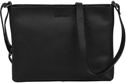 Burkely Antique Avery Jane Crossbody Zip Bag black damestas Zwart - H 19.5 x B 25 x D 5 cm