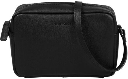 Burkely Antique Avery Jody Camerabag black damestas Zwart - H 14 x B 22 x D 6.5 cm