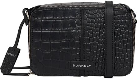 Burkely Cool Colbie Box Bag black damestas Zwart - H 15 x B 20 x D 8 cm
