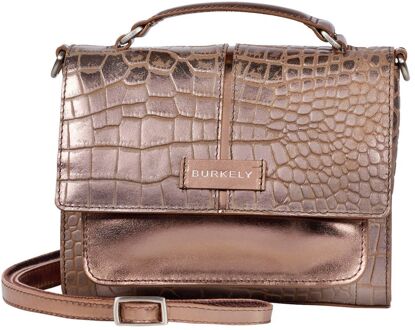 Burkely Cool Colbie Citybag Small bronze handtas dames Brons - H 16 x B 20 x D 6 cm