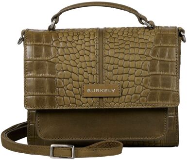 Burkely Cool Colbie Citybag Small olive handtas dames Groen - H 16 x B 20 x D 6 cm