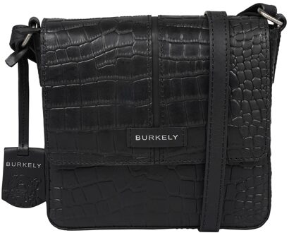 Burkely Cool Colbie Crossbody Bag black Damestas Zwart - H 19 x B 6 x D 18