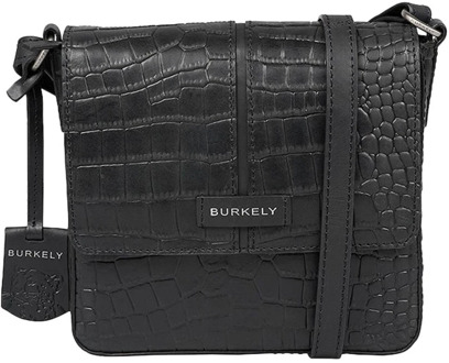 Burkely Cool Colbie Crossbody Bag black Damestas Zwart - H 19 x B 6 x D 18