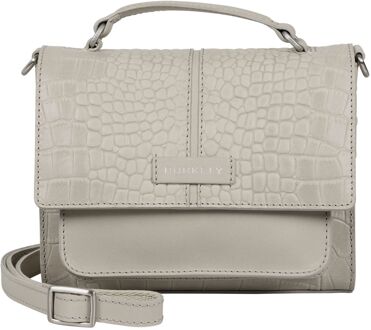 Burkely Cool Colbie Crossbody Schoudertas grijs handtas dames - H 16 x B 20 x D 6 cm