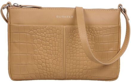 Burkely Cool Colbie Crossbody Schoudertas nude damestas Beige - H 16 x B 24 x D 3 cm