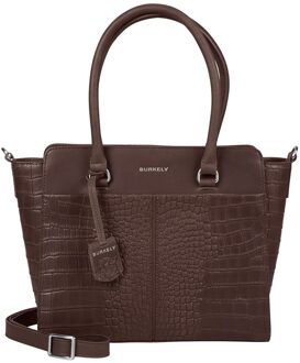 Burkely Cool Colbie Handbag brown Damestas Bruin - H 25 x B 30 x D 12