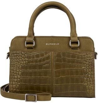Burkely Cool Colbie Handbag Small olive handtas dames Groen - H 17 x B 23 x D 10 cm