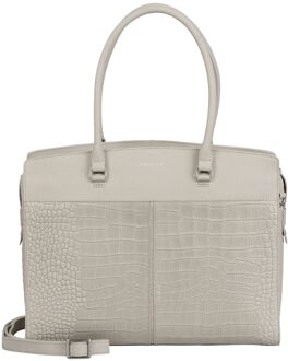 Burkely Cool Colbie Laptop Werktas - 15.6" laptopvak - grijs damestas - H 31 x B 40 x D 13 cm