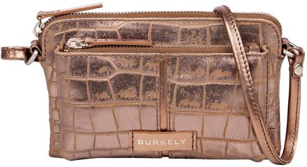 Burkely Cool Colbie Minibag bronze damestas Brons - H 13.5 x B 23 x D 6 cm