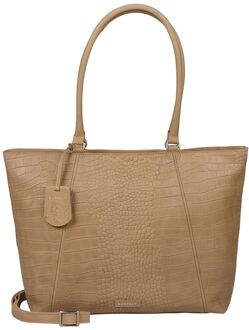 Burkely Cool Colbie Wide Tote 15,6" nude Beige - H 32 x B 37 x D 16