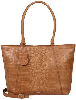 Burkely Cool Colbie Wide tote bag 15.6" colbie cognac - H 32 x B 37 x D 16 cm