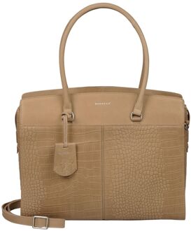 Burkely Cool Colbie Workbag 15.6" natural nude Beige - H 33 x B 40 x D 12 cm