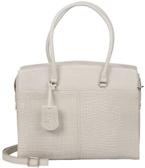 Burkely Cool Colbie Workbag 15,6" white Wit - H 32 x B 40 x D 15