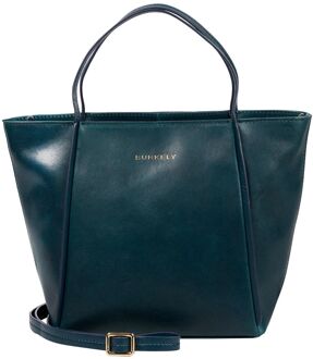 Burkely Fine Florence Handbag teal handtas dames Groen - H 20 x B 17.8 x D 10 cm