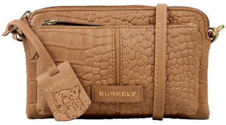 Burkely Mini Tas - Stijlvol en Compact Burkely , Brown , Dames - ONE Size