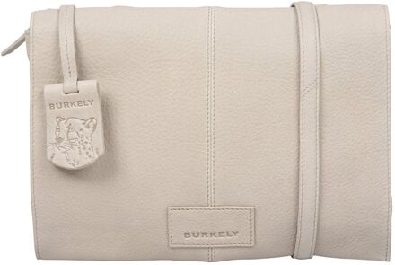 Burkely Soft Skylar Double Pocket Flap grey damestas Grijs - H 23 x B 17 x D 7 cm