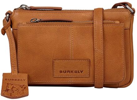 Burkely Soft Skylar Minibag cozy cognac damestas - H 13 x B 20 x D 6 cm