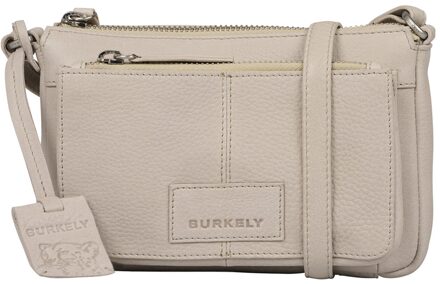 Burkely Soft Skylar Minibag grijs Leer - 1