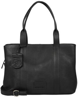 Burkely Soft Skylar Workbag 13,3" black Zwart - H 25 x B 35 x D 13