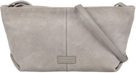 Burkely Vienna Crossbody Bag grey damestas Grijs - H 25 x B 27.5 x D 10.5 cm