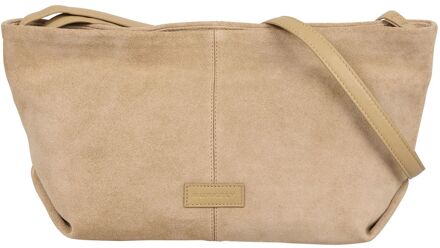 Burkely Vienna Crossbody Bag nude damestas Beige - H 25 x B 27.5 x D 10.5 cm