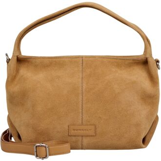 Burkely Vienna Handbag cognac handtas dames - H 24,5 x B 25 x D 12 cm