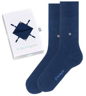 Burlington Basic Gift Box Men Socks Blauw,Zwart,Grijs - Maat 40/46