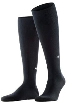 Burlington Dublin Cotton Knee High Sock * Actie * Zwart - Maat 40/46