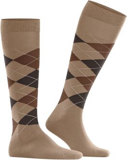 Burlington Edinburgh Kniekousen Wol Beige - 40-46