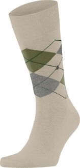 Burlington Gift Box Argyle 2-Pack Ruiten Zwart Ecru - 40-46