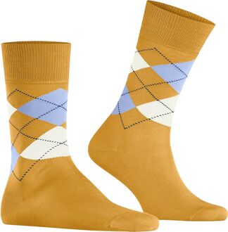 Burlington Manchester Sok Ruit Geel 1334 - 40-46