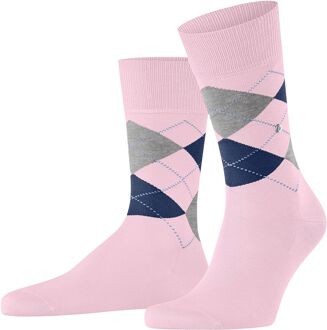 Burlington Manchester Sok Ruit Roze 8440 - 40-46