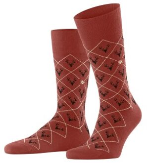 Burlington Saint Hubert Organic Cotton Sock * Actie * Rood - Maat 40/46