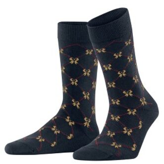 Burlington Sweet Ribbon Cotton Sock Blauw - Maat 36/41