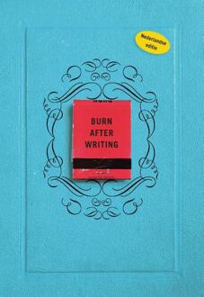 Burn after writing - (ISBN:9789000376452)