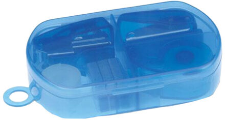 Burobox briefpapier set - maat One size Blauw