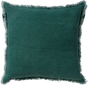 Burto - Sierkussen Van Katoen Sagebrush Green 60x60 Cm - Groen - Groen