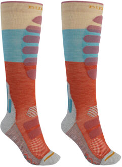 Burton Performance + Lightweight Compression Woman Skisokken 34 Licht Blauw