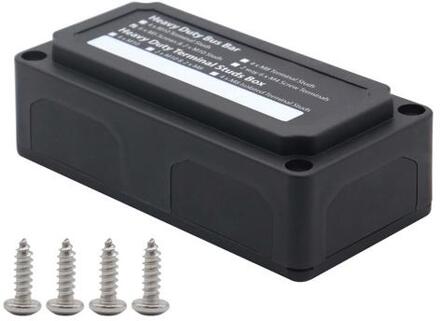 Bus Bar Doos Auto Algemene Doeleinden Duurzaam Rail Case 300A Hoge Stroom Doos Terugkeer Modificatie Bus Doos Auto rail Case 2 X M10