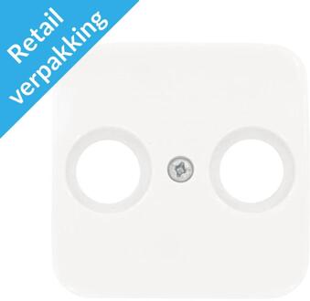 Busch & Jaeger Afdekplaat Reflex Si Coax Wit