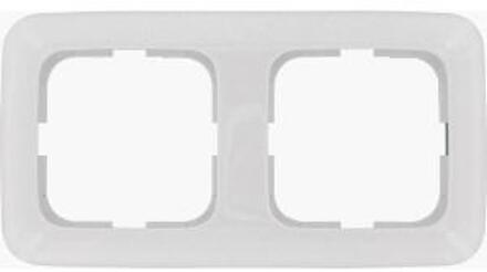 Busch-Jaeger Bush Jaeger Afdekraam 2 voudig wit Bush Jaeger 4692225