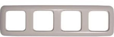 Busch-Jaeger Bush Jaeger Afdekraam 4 voudig creme Bush Jaeger 4692260