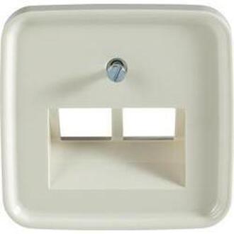 Busch-Jaeger Bush Jaeger Plaat tbv. datacontactdoos creme Busch J 4692190