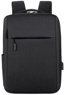 Business Anti-Diefstal Rugzak Mannen Student Schooltas Computer Rugzak Waterdicht Wearable Lichtgewicht Reistas zwart