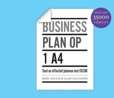 Business Contact Businessplan op 1 A4 - eBook Marc van Eck (9047008421)