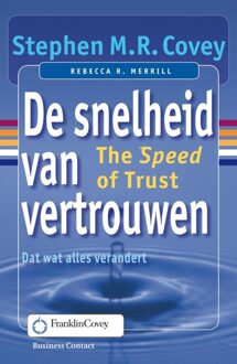 Business Contact De snelheid van vertrouwen - eBook Stephen M.R. Covey (9047006054)