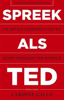 Business Contact Spreek als TED - eBook Carmine Gallo (9047008456)