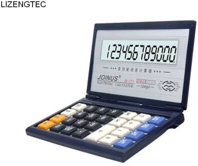 Business Finance Batterij met wekker 12 Digit Grote Knop Vouwen Elektronische Rekenmachine