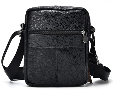 Business Genuine CowLeather Men's Messenger Bag Vintage Crossbody Bag bolsas Male Large Capacity Shoulder Handbag For Men